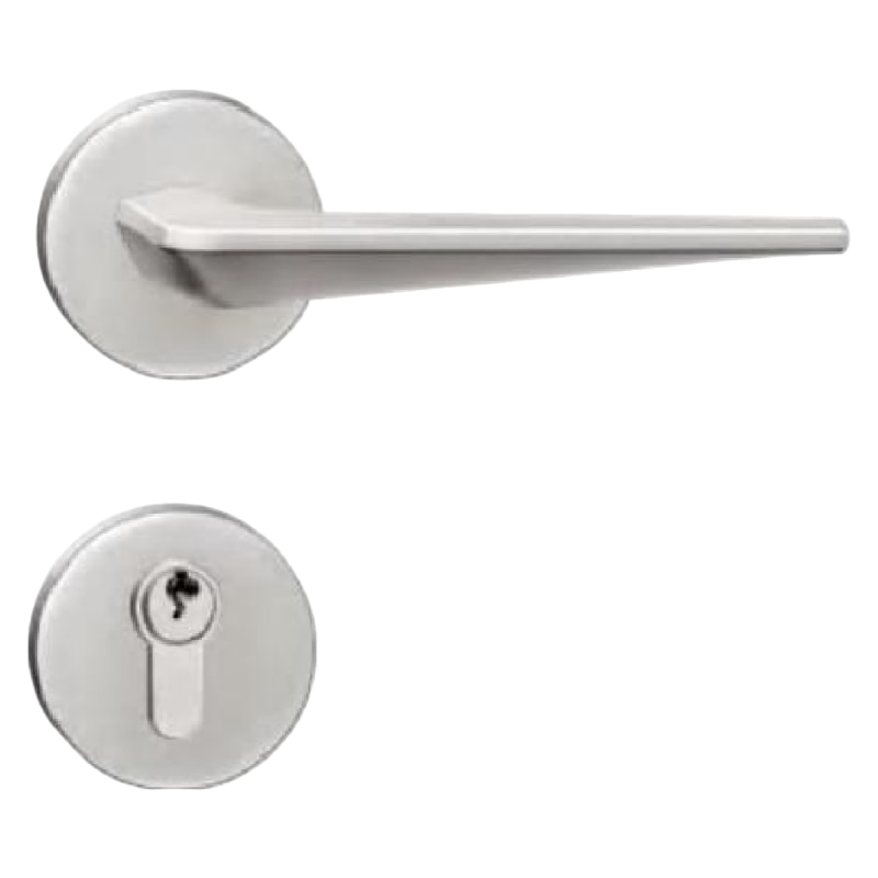 B18现代简约门锁哑镍