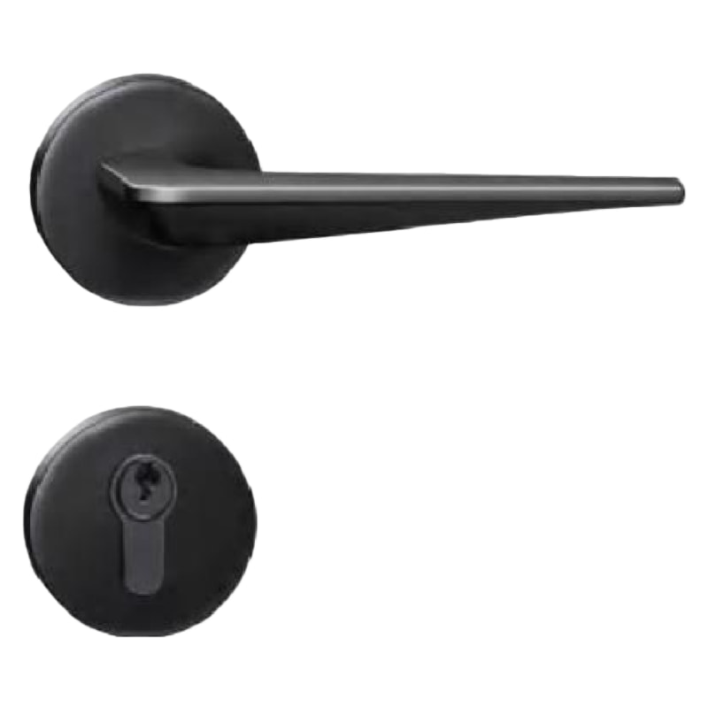 B18现代简约门锁哑黑