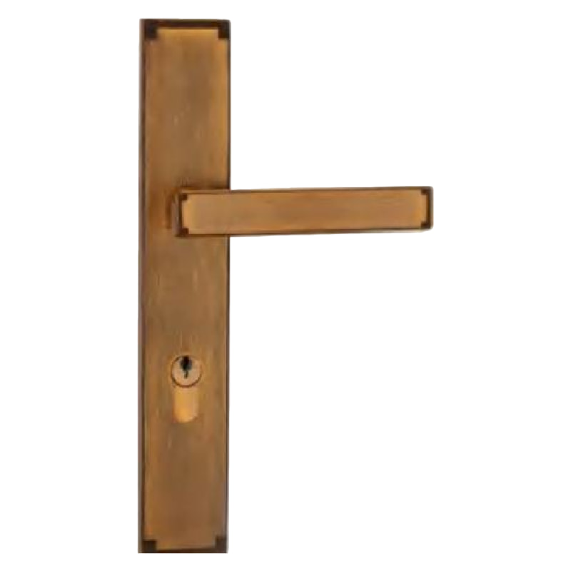 HD-68051轻中式门锁欧洲铜