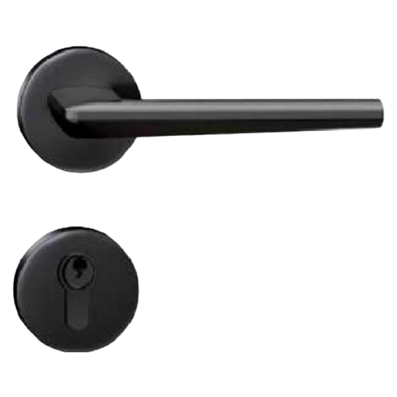 B15现代简约门锁哑黑