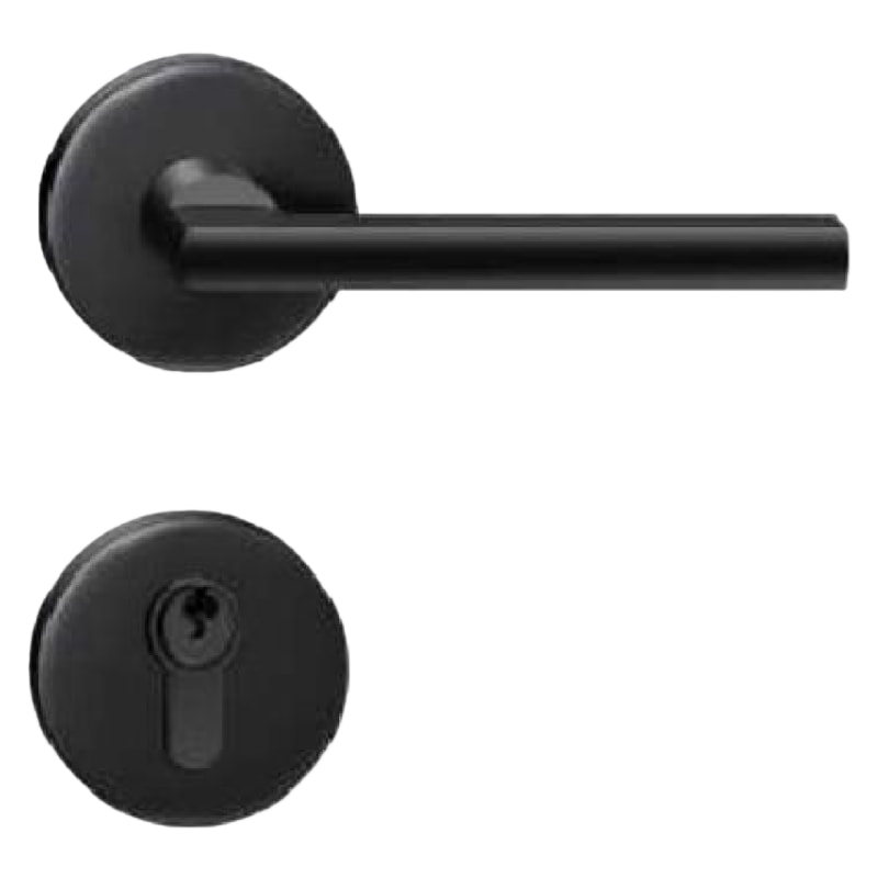 B16现代简约门锁哑黑