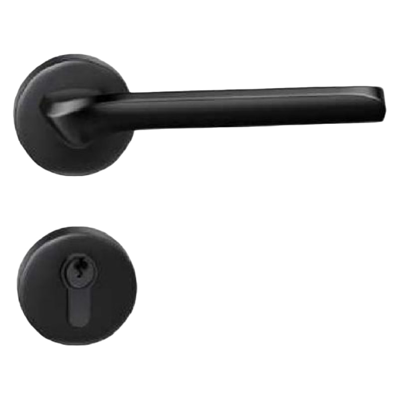 B10现代简约门锁哑黑