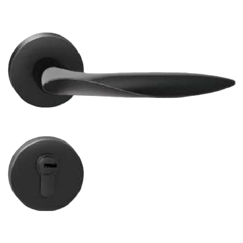 Q31现代简约门锁哑黑