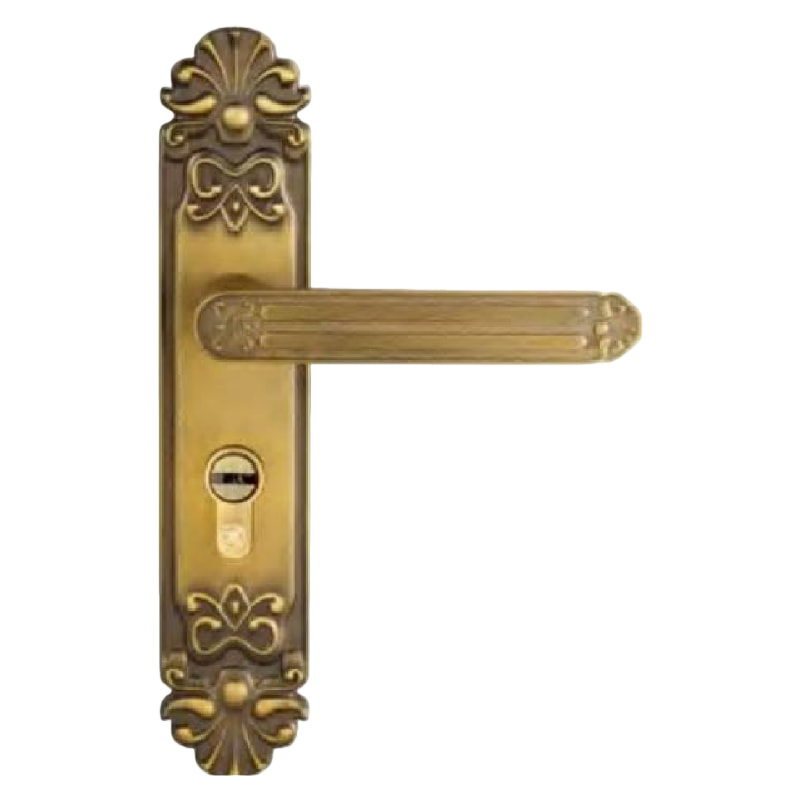 HD-65805古典大门锁黄古铜