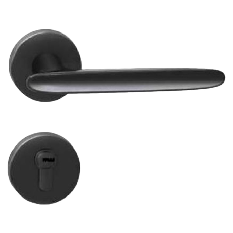 Q30现代简约门锁哑黑