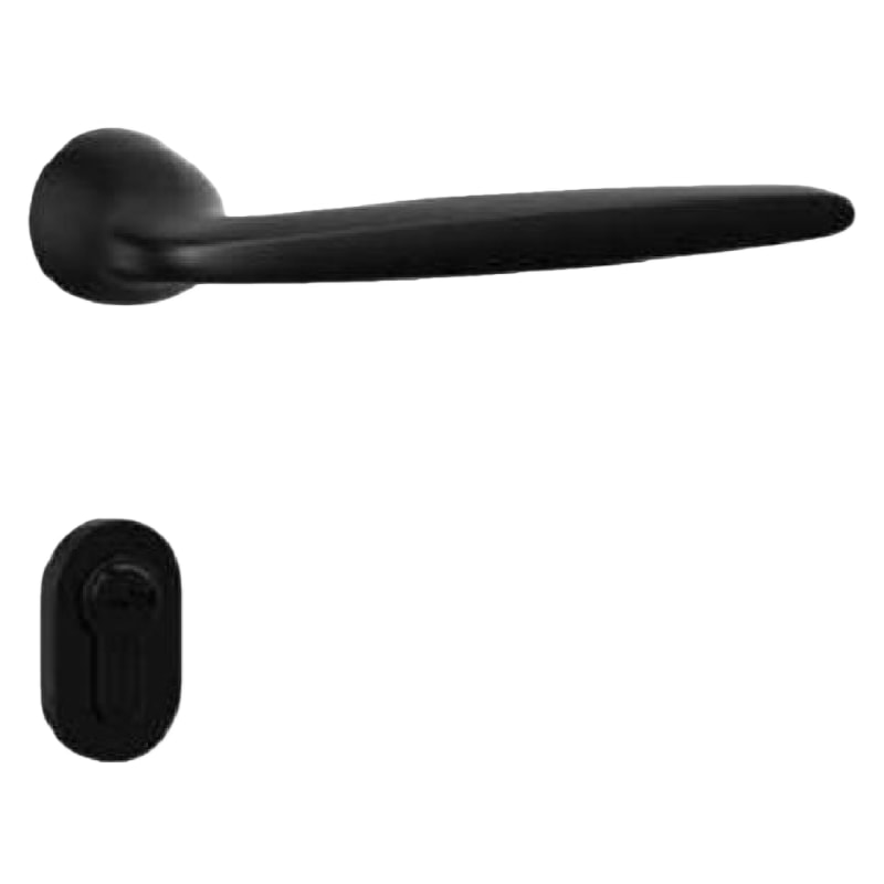 SX01极简分体锁哑黑