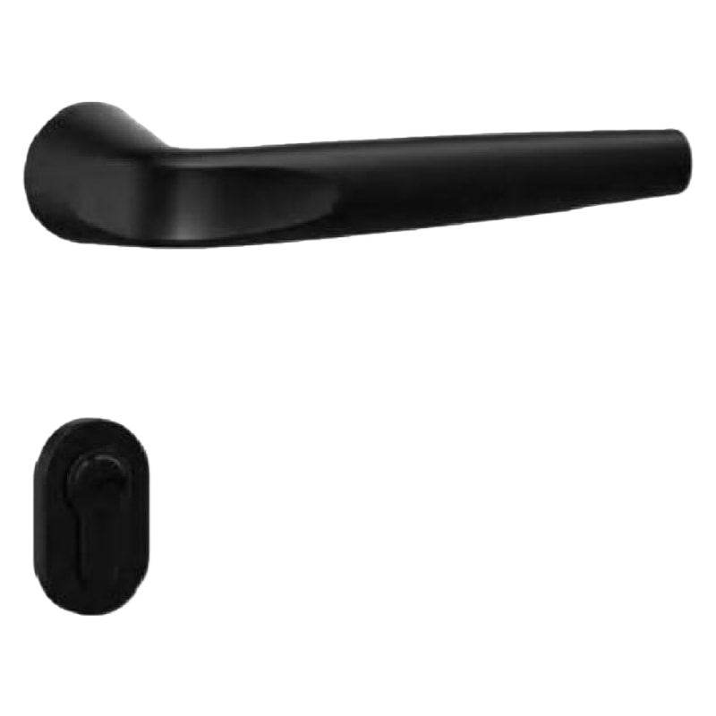 SX04极简分体锁哑黑